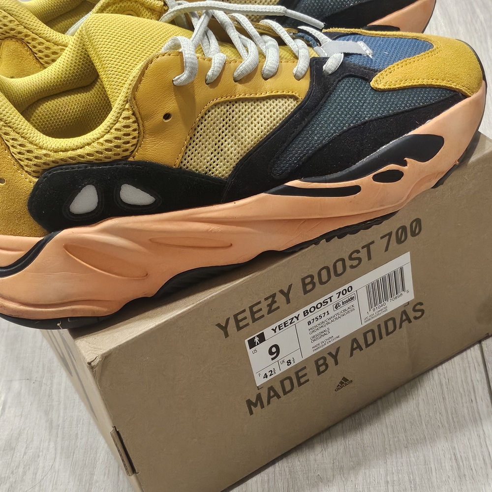 Adidas Yeezy Boost 700 in Yellow and Orange